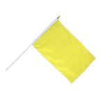 Gelbe Stockflagge 30 x 45 cm