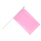 Pinke Stockflagge 30 x 45 cm