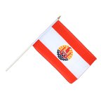 Französisch Polynesien Stockflagge 30 x 45 cm