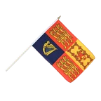 Großbritannien Royal Standard Stockflagge 30 x 45 cm