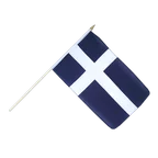 Shetlandinseln Stockflagge 30 x 45 cm