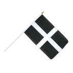 St. Piran Cornwall Stockflagge 30 x 45 cm
