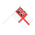 Großbritannien White Ensign Stockflagge 30 x 45 cm