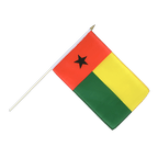 Guinée-Bissau Drapeau sur hampe 30 x 45 cm