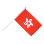 Hong Kong Stockflagge 30 x 45 cm