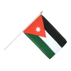 Drapeau sur hampe Jordanie 30 x 45 cm