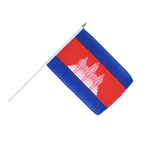 Kambodscha Stockflagge 30 x 45 cm