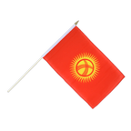 Kirgisistan Stockflagge 30 x 45 cm