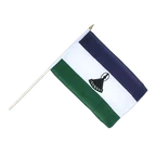 Lesotho Stockflagge 30 x 45 cm