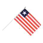 Liberia Stockflagge 30 x 45 cm