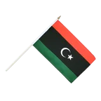 Libyen Königreich 1951-1969 Stockflagge 30 x 45 cm