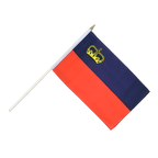 Liechtenstein Stockflagge 30 x 45 cm