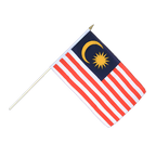 Malaysia Stockflagge 30 x 45 cm