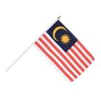 Malaysia Hand Waving Flag 12x18"