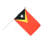 Drapeau sur hampe Timor orièntale 30 x 45 cm
