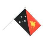 Papua Neuguinea Stockflagge 30 x 45 cm
