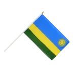 Ruanda Stockflagge 30 x 45 cm