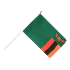 Sambia Stockflagge 30 x 45 cm