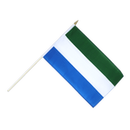 Sierra Leone Stockflagge 30 x 45 cm