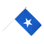 Somalie Drapeau sur hampe 30 x 45 cm