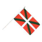 Basque country Hand Waving Flag 12x18"