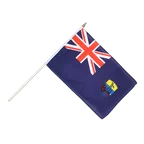 Saint Helena Hand Waving Flag 12x18"