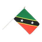 St. Kitts und Nevis Stockflagge 30 x 45 cm
