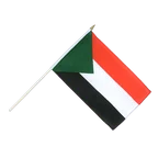 Sudan Stockflagge 30 x 45 cm