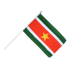 Suriname Hand Waving Flag 12x18"