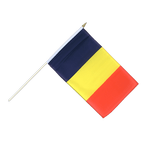 Tschad Stockflagge 30 x 45 cm
