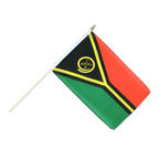 Vanuatu Stockflagge 30 x 45 cm