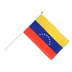 Venezuela 8 Sterne Stockflagge 30 x 45 cm