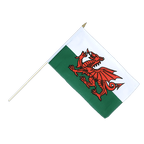 Pays de Galles Drapeau sur hampe 30 x 45 cm