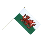 Wales Stockflagge 30 x 45 cm