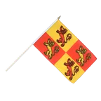 Drapeau sur hampe Owain Glyndwr Pays de Galles Royal 30 x 45 cm