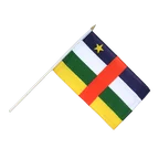 Zentralafrikanische Republik Stockflagge 30 x 45 cm