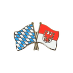 Bayern + Brandenburg Freundschaftspin