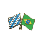 Bayern + Brasilien Freundschaftspin
