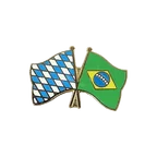 Bayern + Brasilien Freundschaftspin