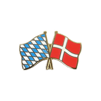 Bayern + Dänemark Freundschaftspin