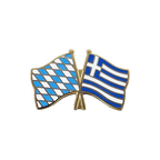 Bayern + Griechenland Freundschaftspin