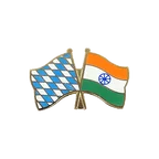 Bayern + Indien Freundschaftspin