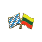 Bayern + Litauen Freundschaftspin