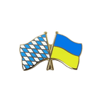 Bayern + Ukraine Freundschaftspin