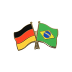 Deutschland + Brasilien Freundschaftspin