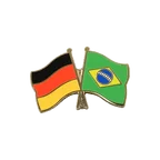 Deutschland + Brasilien Freundschaftspin