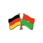 Deutschland + Burkina Faso Freundschaftspin