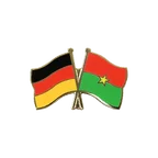 Deutschland + Burkina Faso Freundschaftspin