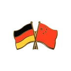 Deutschland + China Freundschaftspin