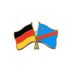 Deutschland + Demokratische Republik Kongo Freundschaftspin